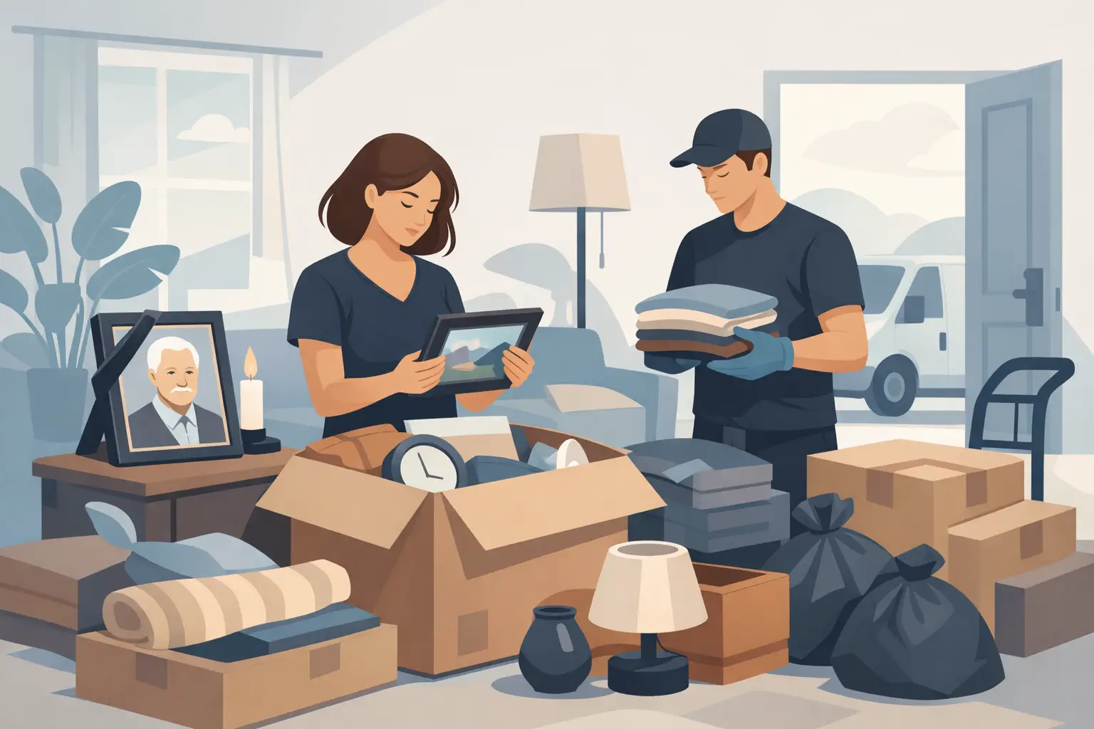 Comment vider un appartement après décès