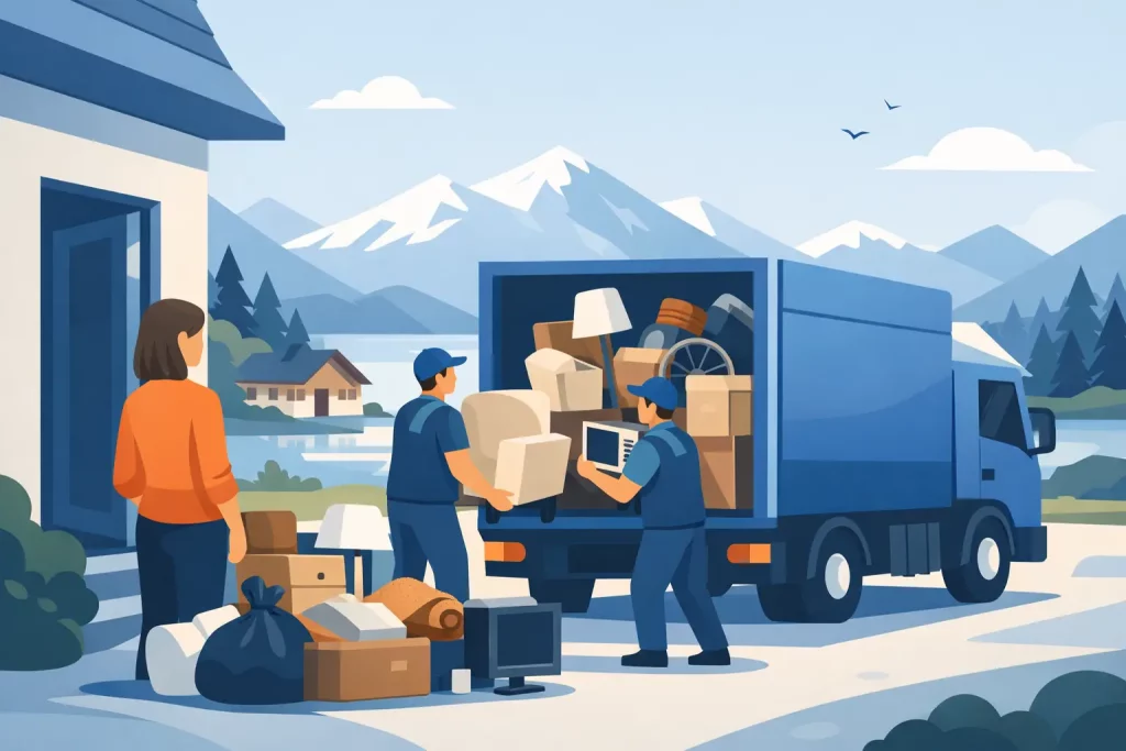 Enlèvement encombrants à domicile en Suisse