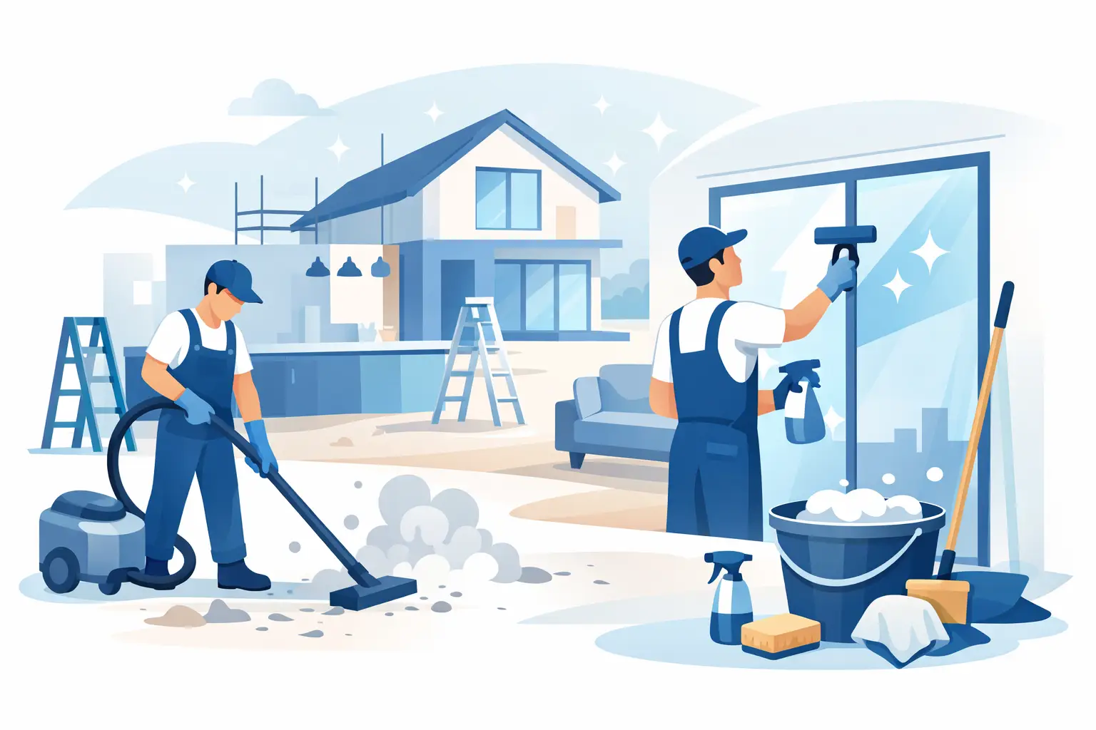 Nettoyage après chantier maison efficace