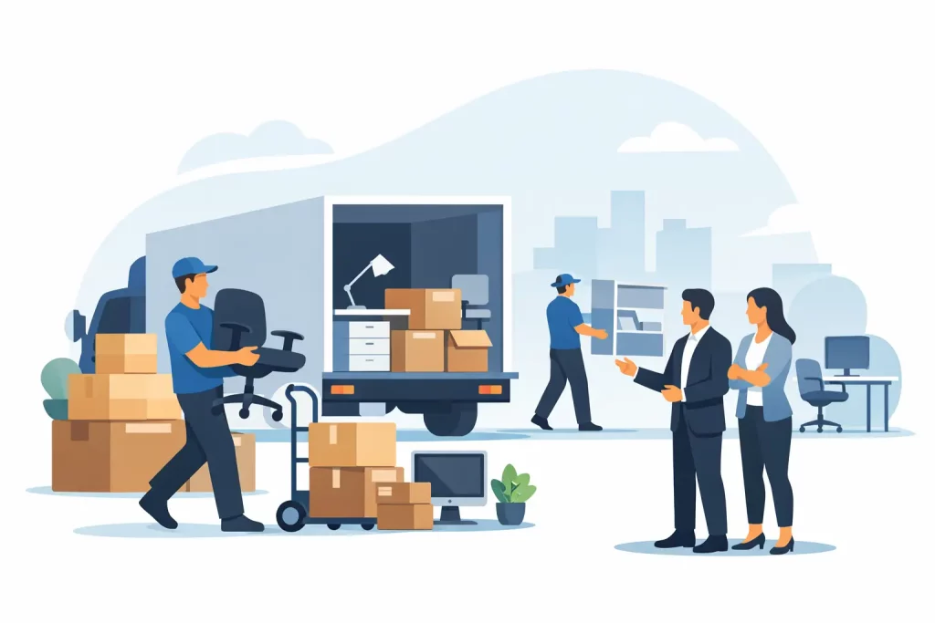 Planifier une évacuation de mobilier pro