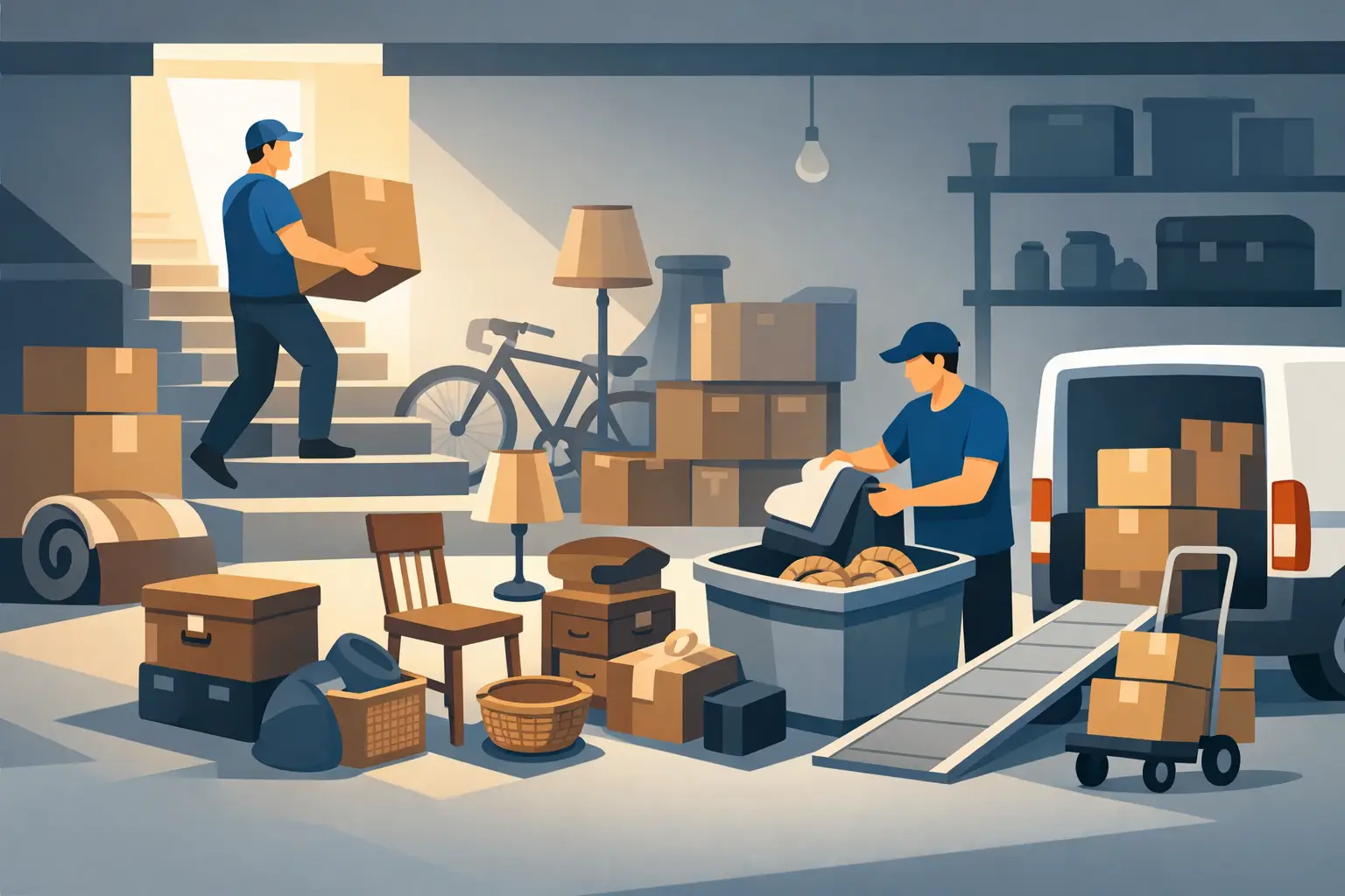 Les meilleures solutions pour vider une cave