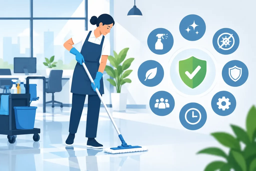 Qualité nettoyage professionnel : 8 critères