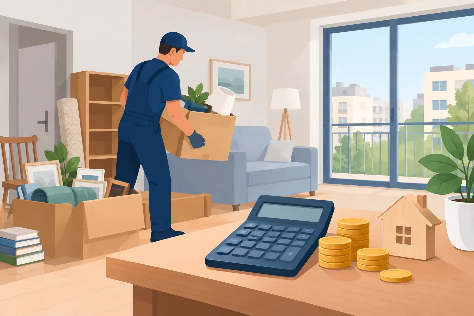 Tarifs débarras appartement : quel prix prévoir ?